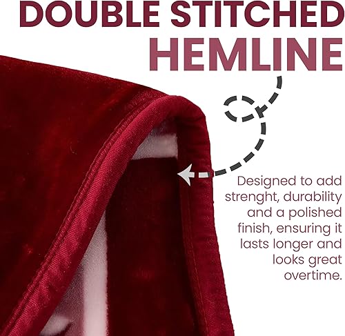 Miniatura 6 de YHSF Manta coreana de visón sintético, 2 capas gruesas y suaves, reversible, manta de invierno de felpa, cálida y acogedora manta Raschel sedosa,