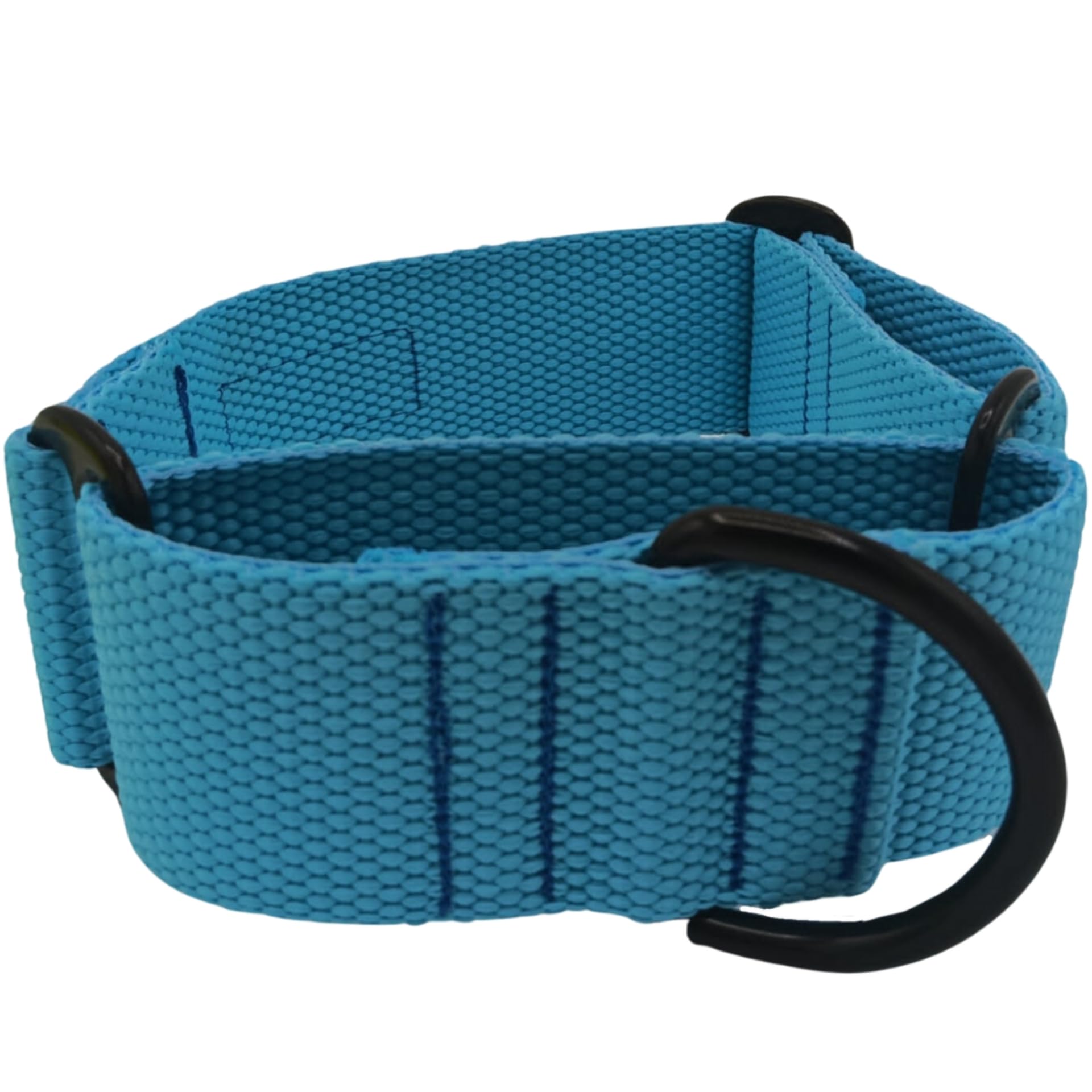EGV - Collar Martingale 4 cm ancho, Collar galgo hecho a mano en España, Collar galgo ancho y para todo tipo de perro, Collar martingale con hebillas negras, Coleira cao, Dog collar