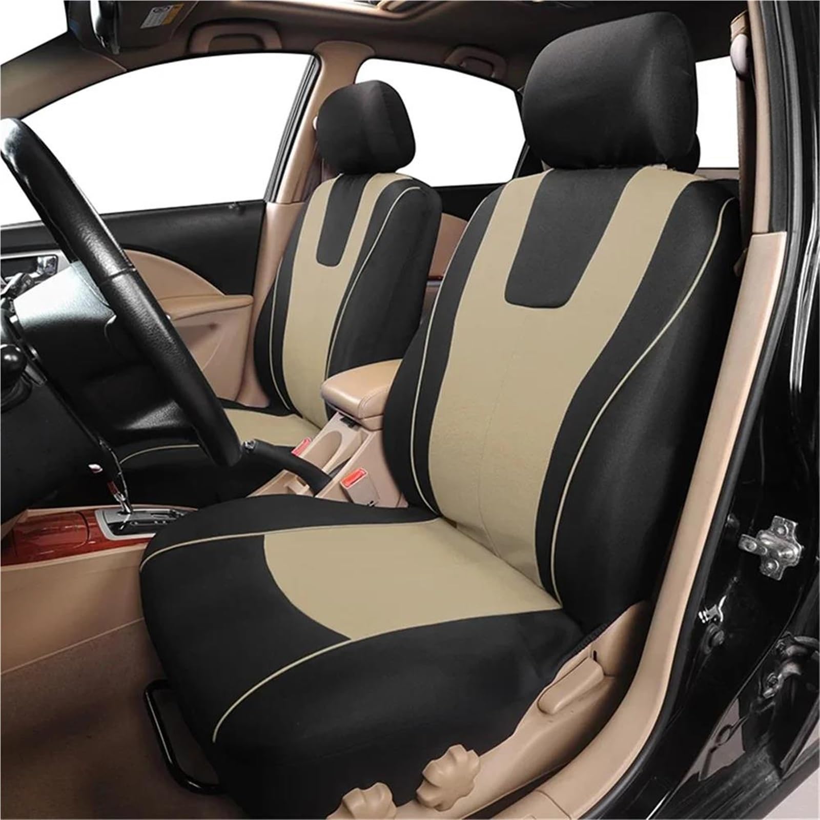 Protector asiento coche Para Tesla Para Model-3 Para Model-S Para Model-X Cojín De Asiento Silla Coche Tela Funda Transpirable Alfombrilla Protectora(9Pcs-Black)