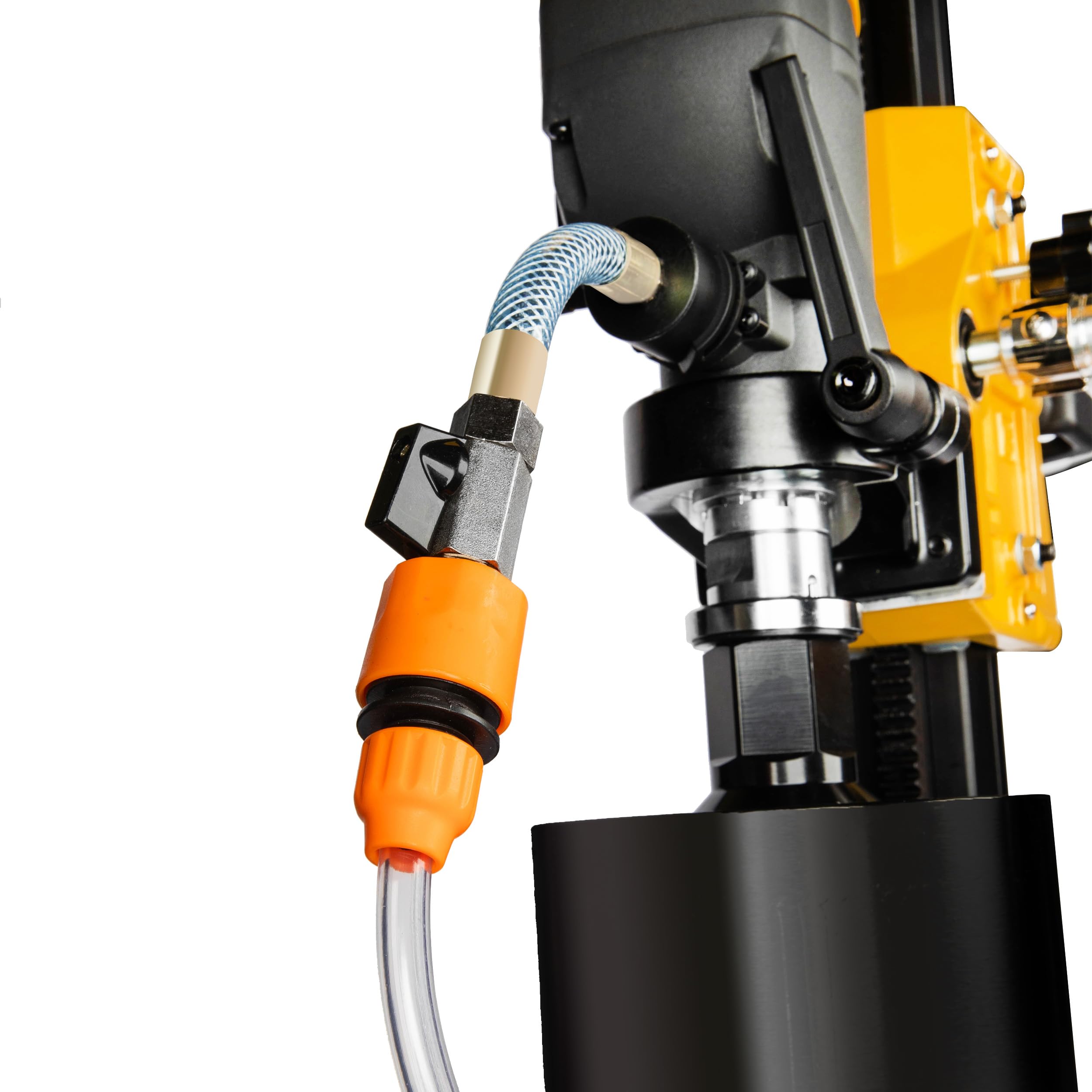 Carotatrice Manuale con Micropercussione 1900 W - Carotatricee Diamantata 2340 GIRI/MIN - Carotatrice 6 kg a Mani Libere con 2 Ingranaggi per Carotaggio a Umido e a Secco Ø 22-202 mm