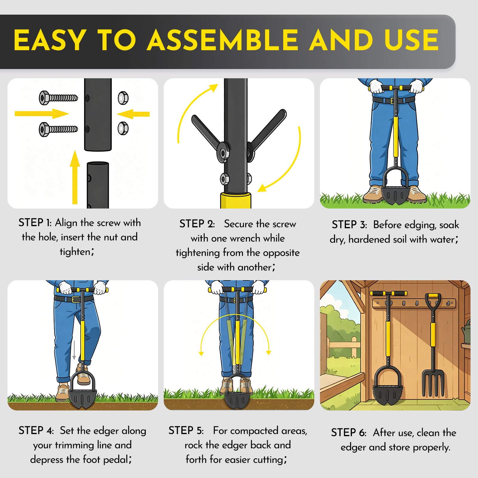 Half Moon Edger - Professional Lawn Borders -7 Half Moon Edger - Professional Lawn Borders -7