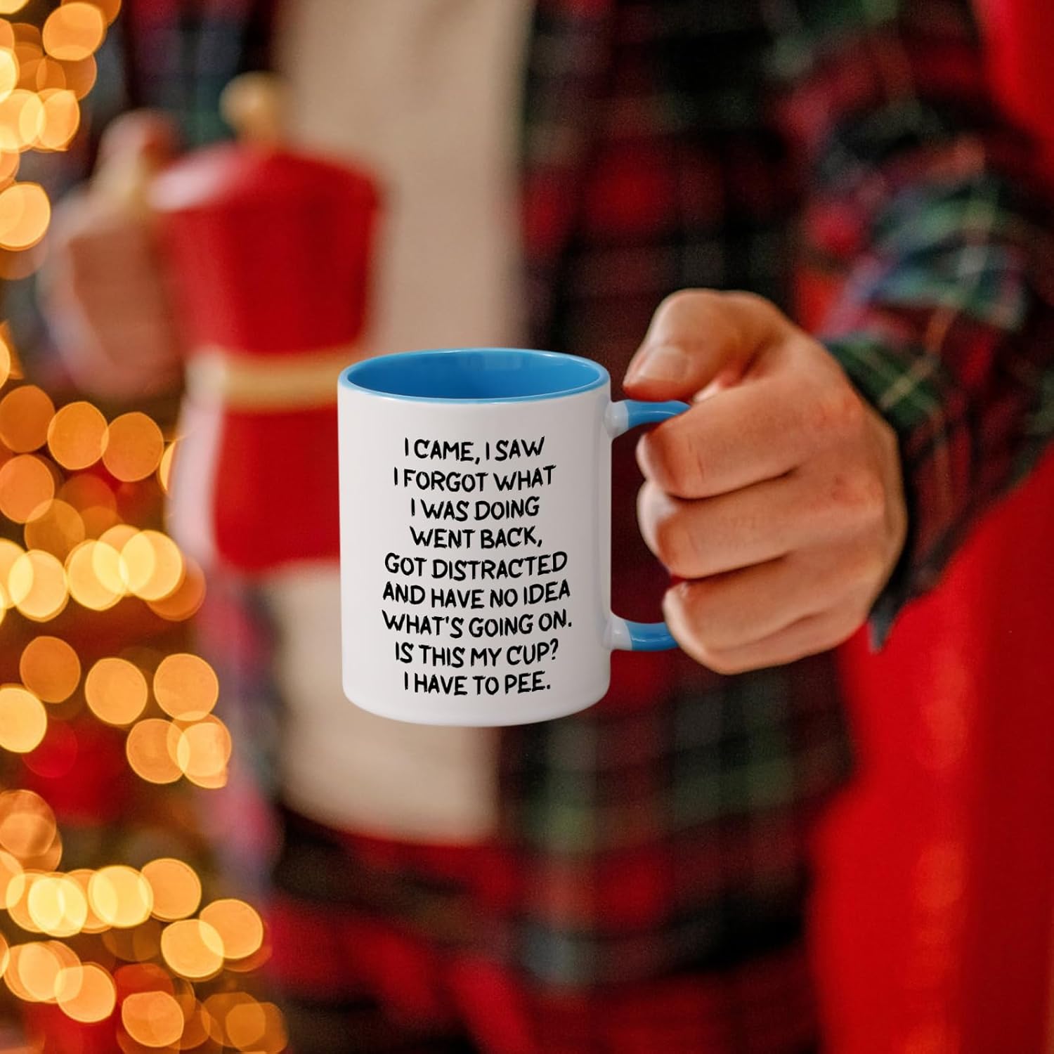 Cabtnca Funny Gifts for Elderly Women Men, I Came I Saw I Forgot What I Was Doing Coffee Mug, 60th 70th 80th 90th Birthday Gifts for Women Men, 11 Oz - Image 3