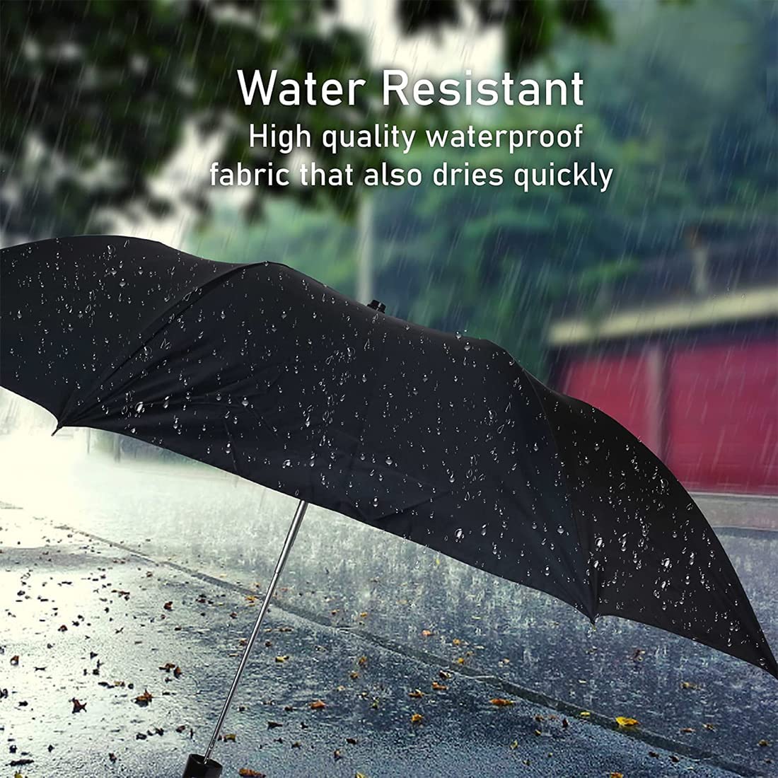 king shine 2Fold-Umbrella For Men And Women | Windproof Travel Rainbow Umbrella For Rain | Manual Open And Close Rainbow Umbrella 3