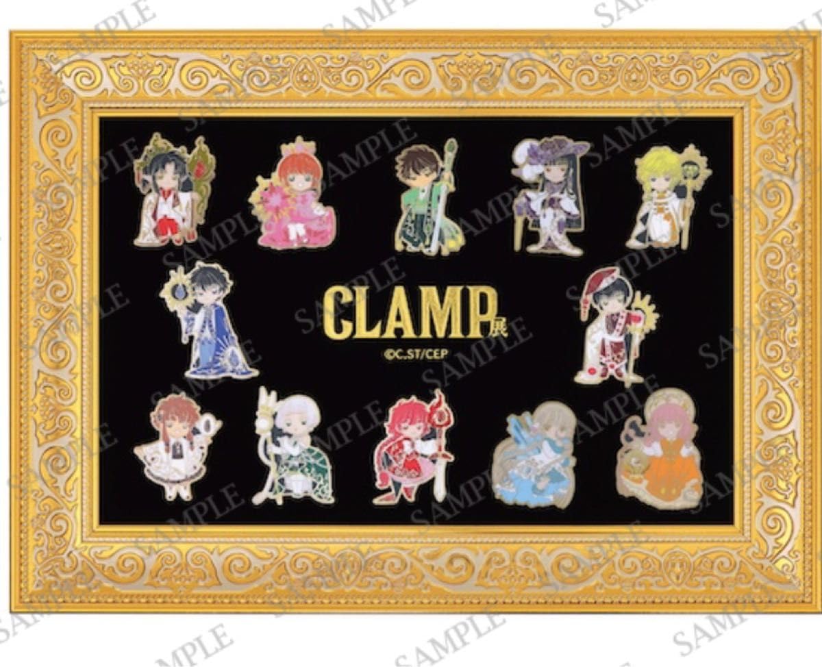 Amazon.co.jp: CLAMP展 ピンズ セット 公式 グッズ 東京BABYLON