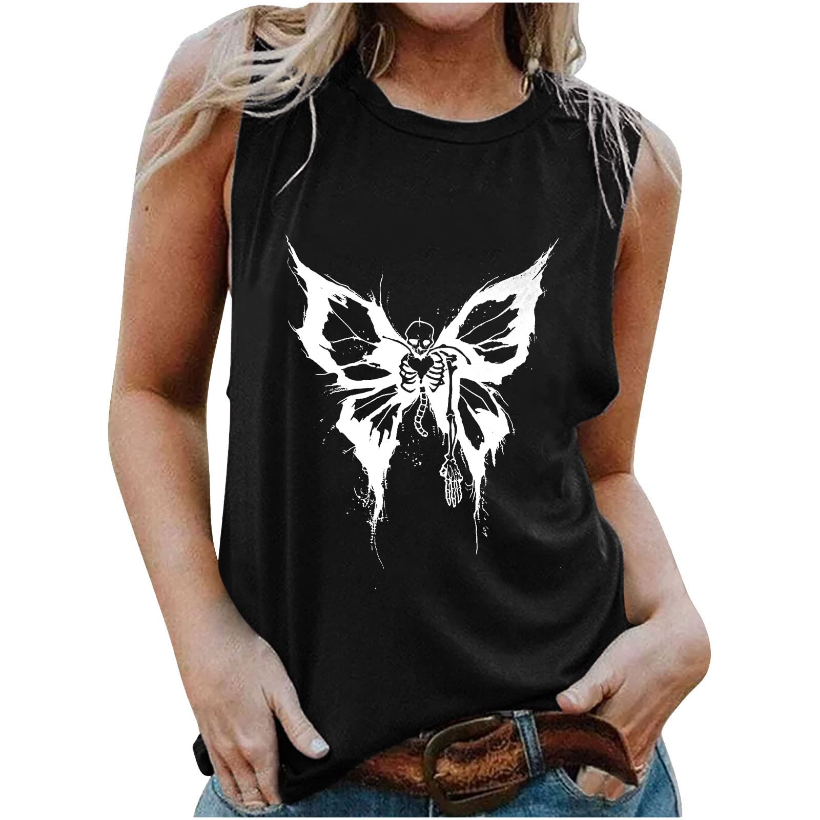 Camiseta Estampada Para Mujer Camiseta Holgada Verano Camisetas