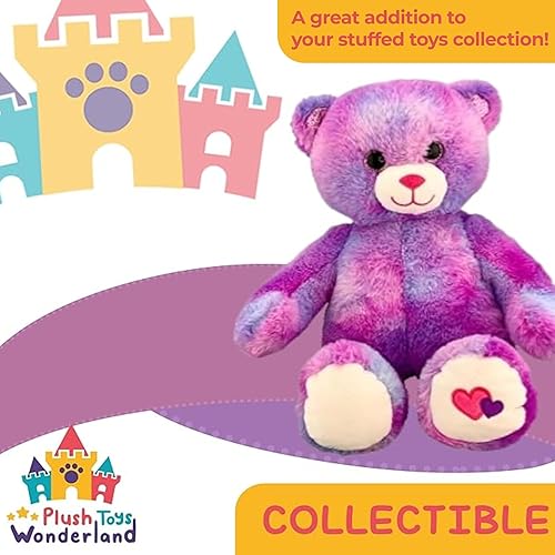 Miniatura 2 de Amore The Bear - Oso de peluche suave de 16 pulgadas, juguete abrazable para niños, niñas y niños, adorable coleccionable para regalo, acurrucarse y