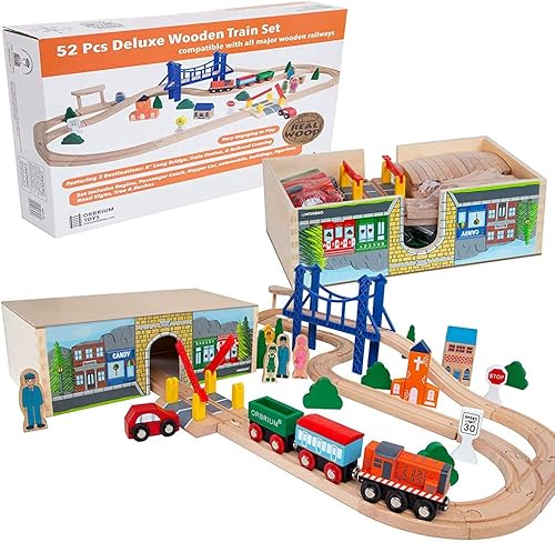 best wooden train set for 2 year old