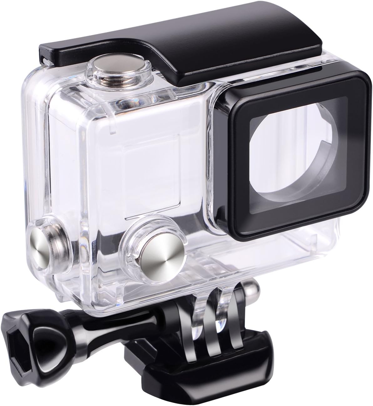 Suptig Waterproof Case Protective Housing for GoPro Hero 4 Hero 3+ Hero 3 Camera For Underwater Use Water Resistant up to 147ft(45m)