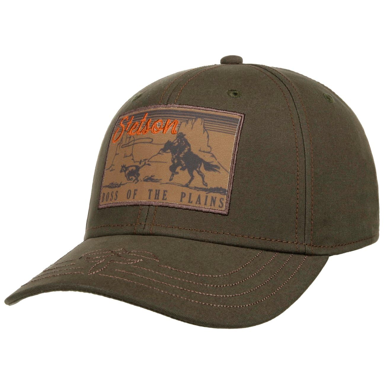 Stetson Boss of The Plains Cap Basecap czapka bejsbolówka męska - czapka z daszkiem na wiosnę, lato, jesień, zimę, wiosnę, lato, jesień i zimę