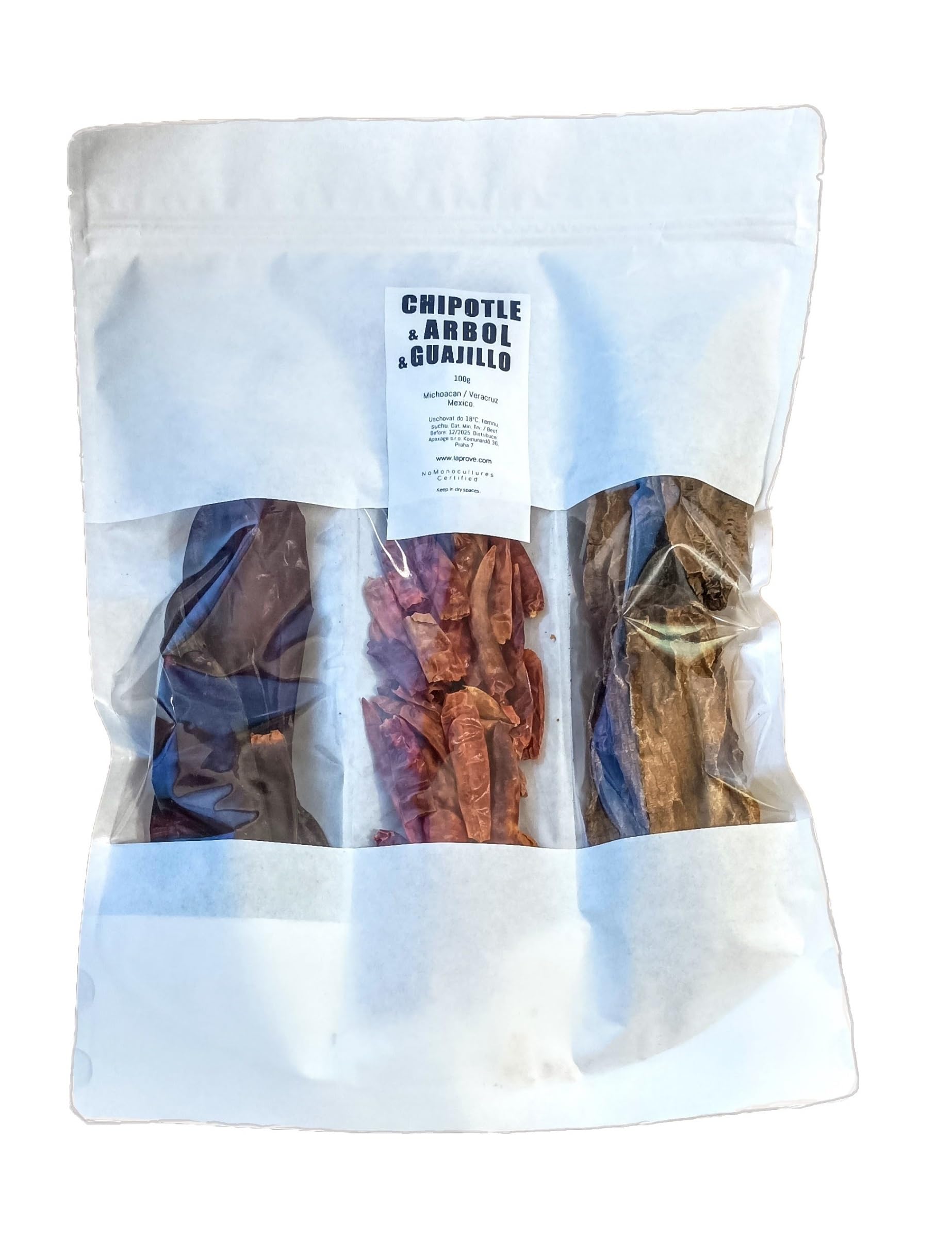 Silphium Garum salsa 220ml & Tortillas mit nixtamal 500g & Tripack Arbol,Chipotle,Guajillo 100g