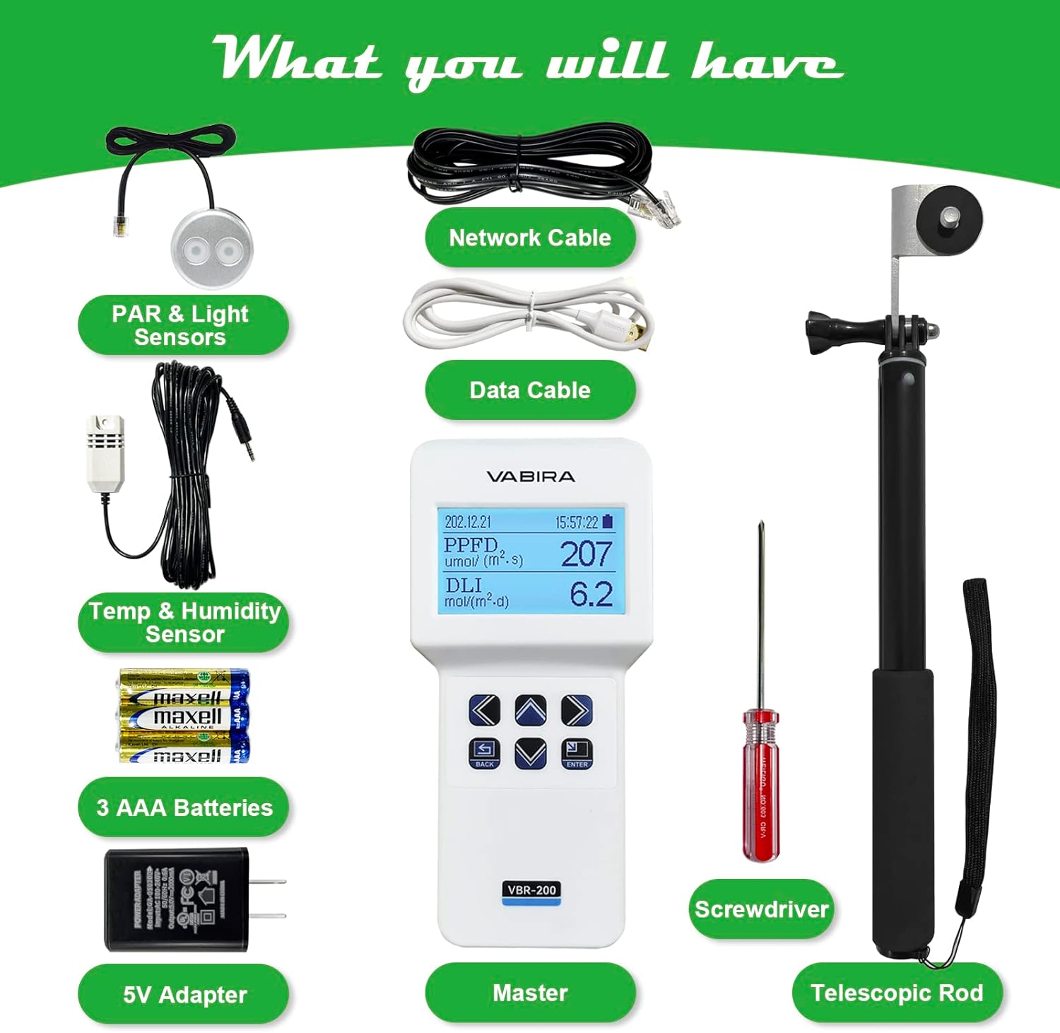 Data Monitor software interface showing real-time and historical data