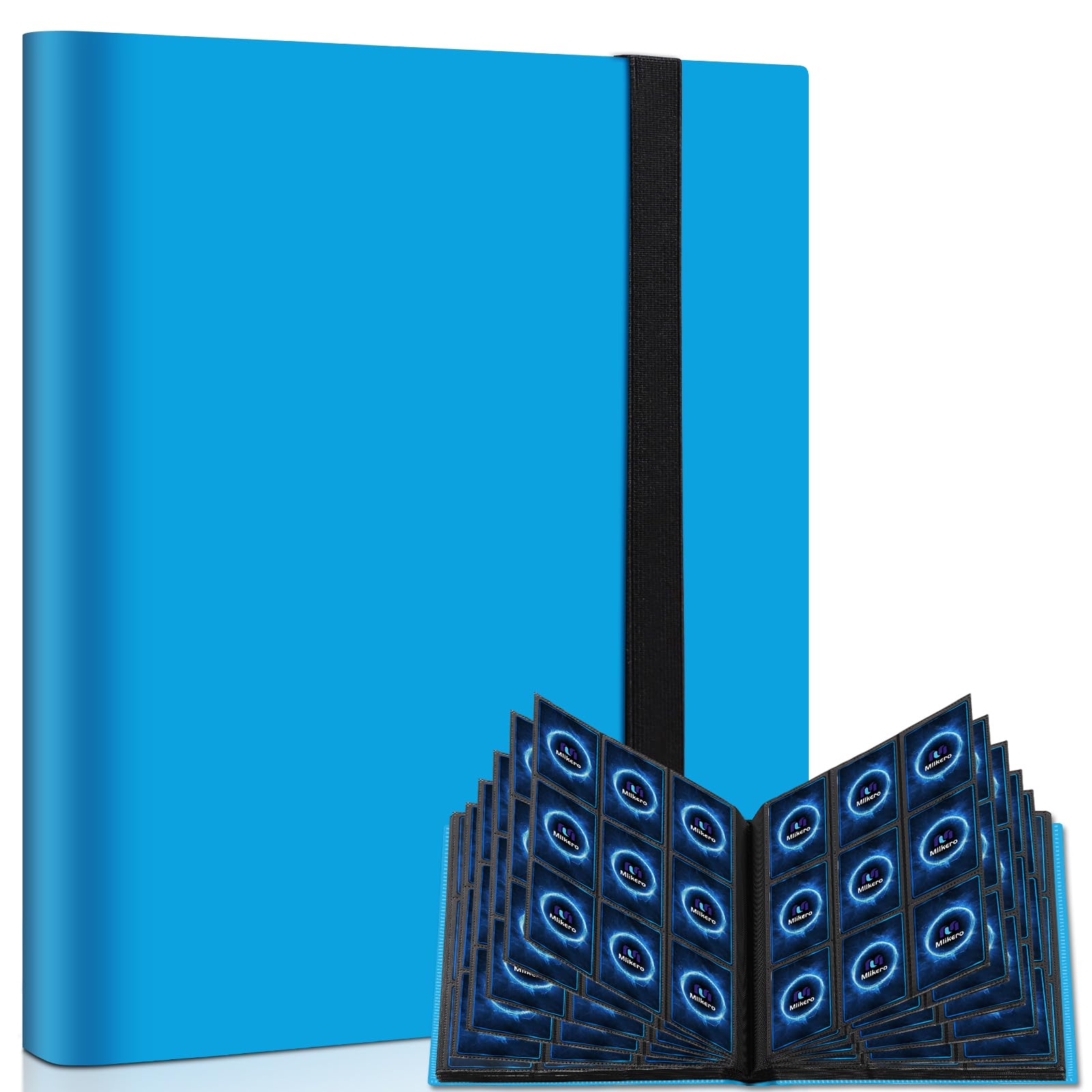 Sammelalbum Trading Card Binder, Sammelkarten Album Sammelmappe Karten passend für MTG, Sammelkarten und Sportkarten