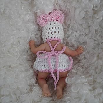 ミニシリコンベビー　パープル Amazon | MYREBABY 7インチ ミニ シリコン ベビー リボーン