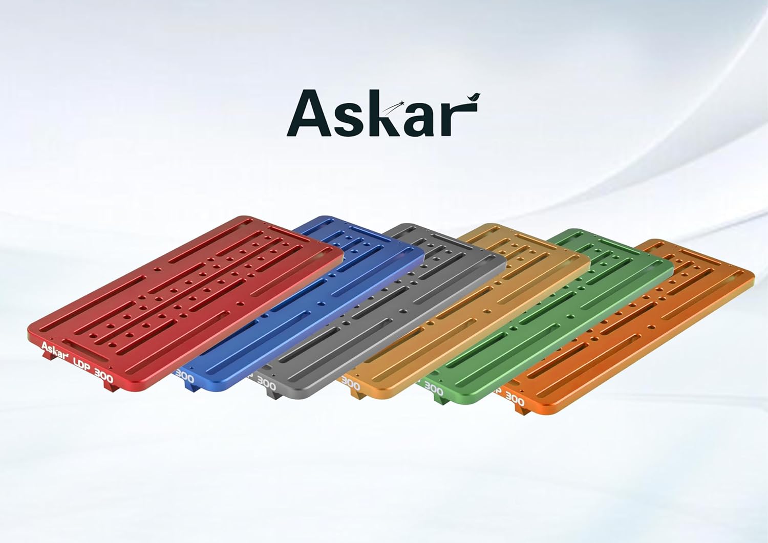 Askar Losmandy-Style Universal Dovetail Plate 200（Color） (Red)
