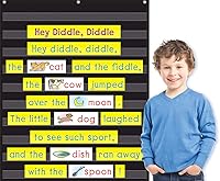 Vista 3 de Teacher Created Resources Negro 10 Pocket Chart (20744)