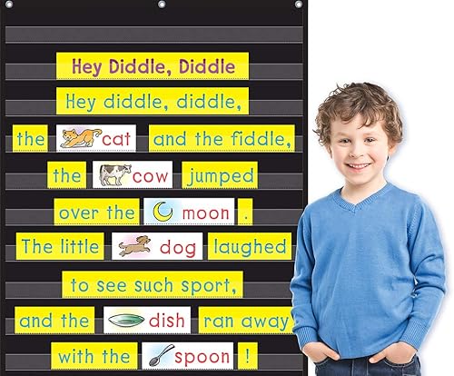 Miniatura 3 de Teacher Created Resources, Gráfico negro de 10 bolsillos (TCR20744)