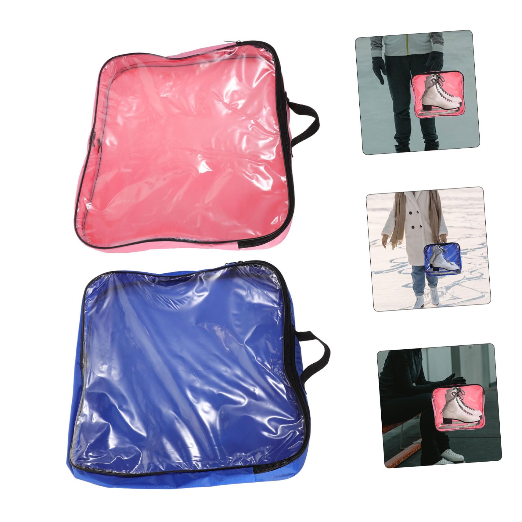 HEMOTON Borsa Per Pattinaggio A Rotelle Ragazzo in Sacchi Coperture Accessori Porta Pattini A Rotelle Portatile Pattini Per Le Donne Panno Oxford