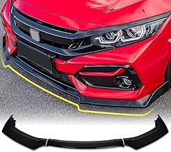 Archaic Front Lip Spoiler for Honda Civic 2017-2021, Bumper Lip Chin Spoiler for Civic
