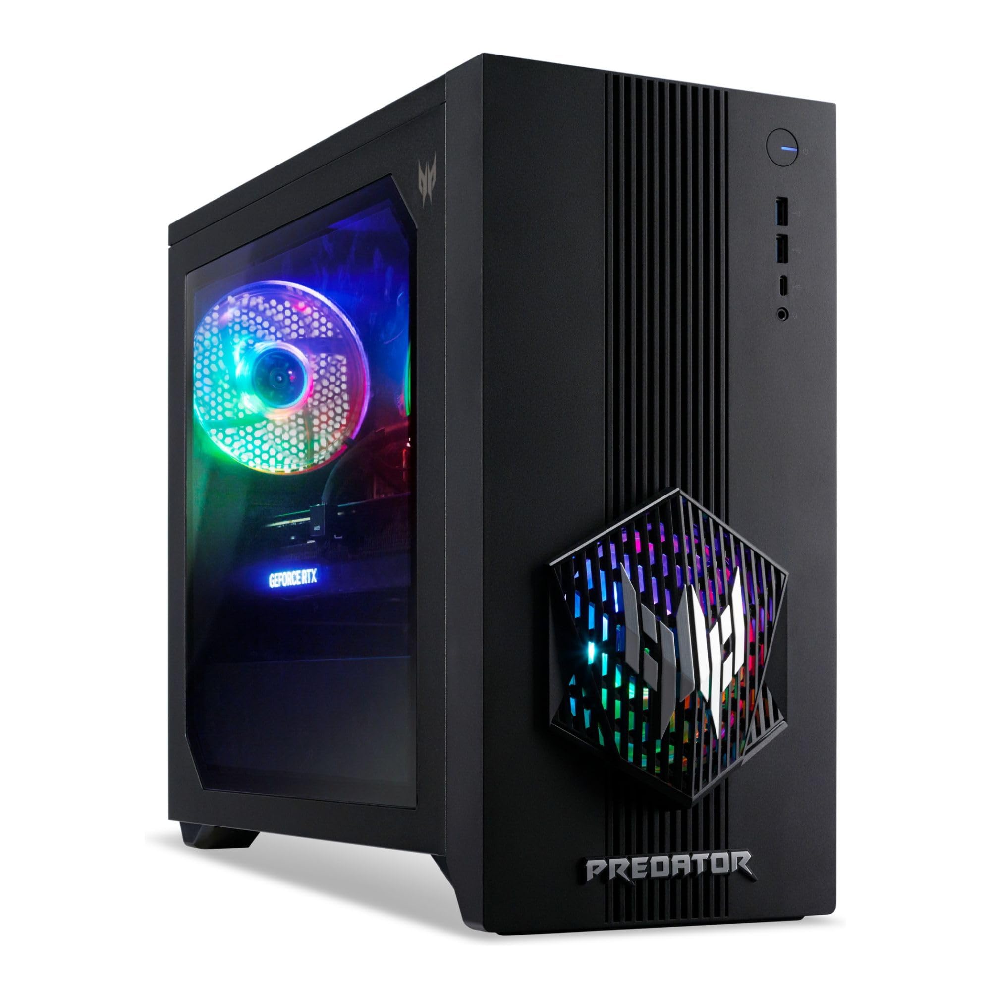 Acer Predator PO3-665 Intel Core i5-14400F 16GB RAM 512GB SSD RTX 5070 Windows 11 Home Gaming Desktop PC