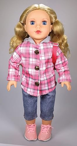 Miniatura 6 de Kindred Hearts Muñeca Brinley de 18.0 in, caucásica