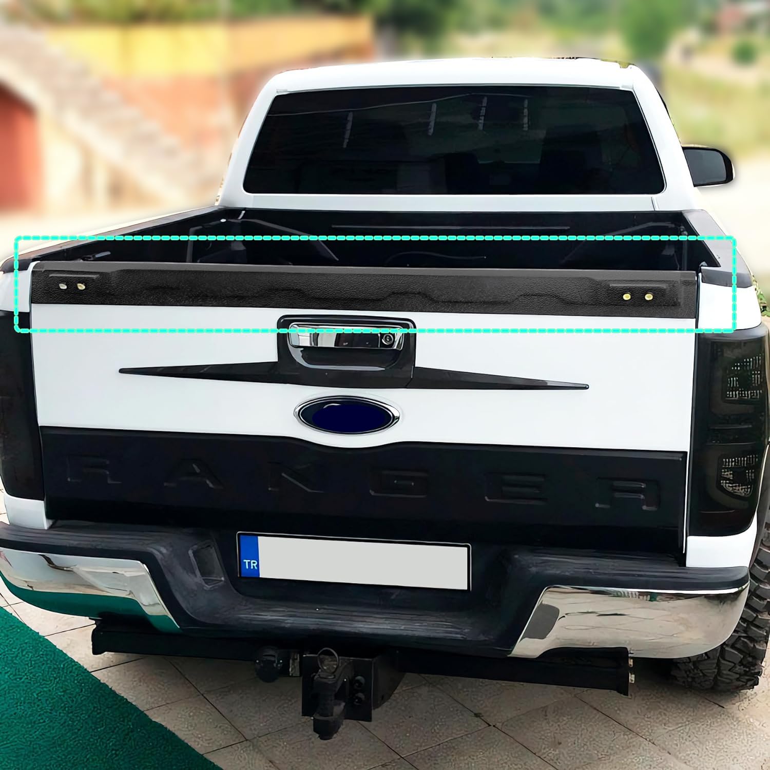 Produktbild von JHCHAN Rücklichtscheinwerferabdeckung Für Ranger Wildtrak Raptor