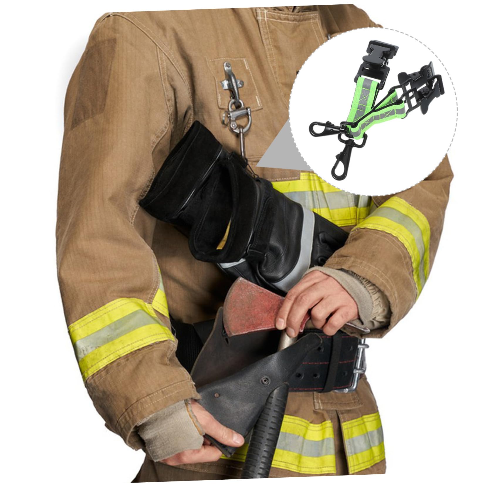 10stücke Feuerwehr Handschuhhalter Mit Schnapphaken Und Langlebige Handschuhleinen Für Professionelle Einsatzkräfte Sicheren Aufbewahrung Von Arbeitshandschuhen