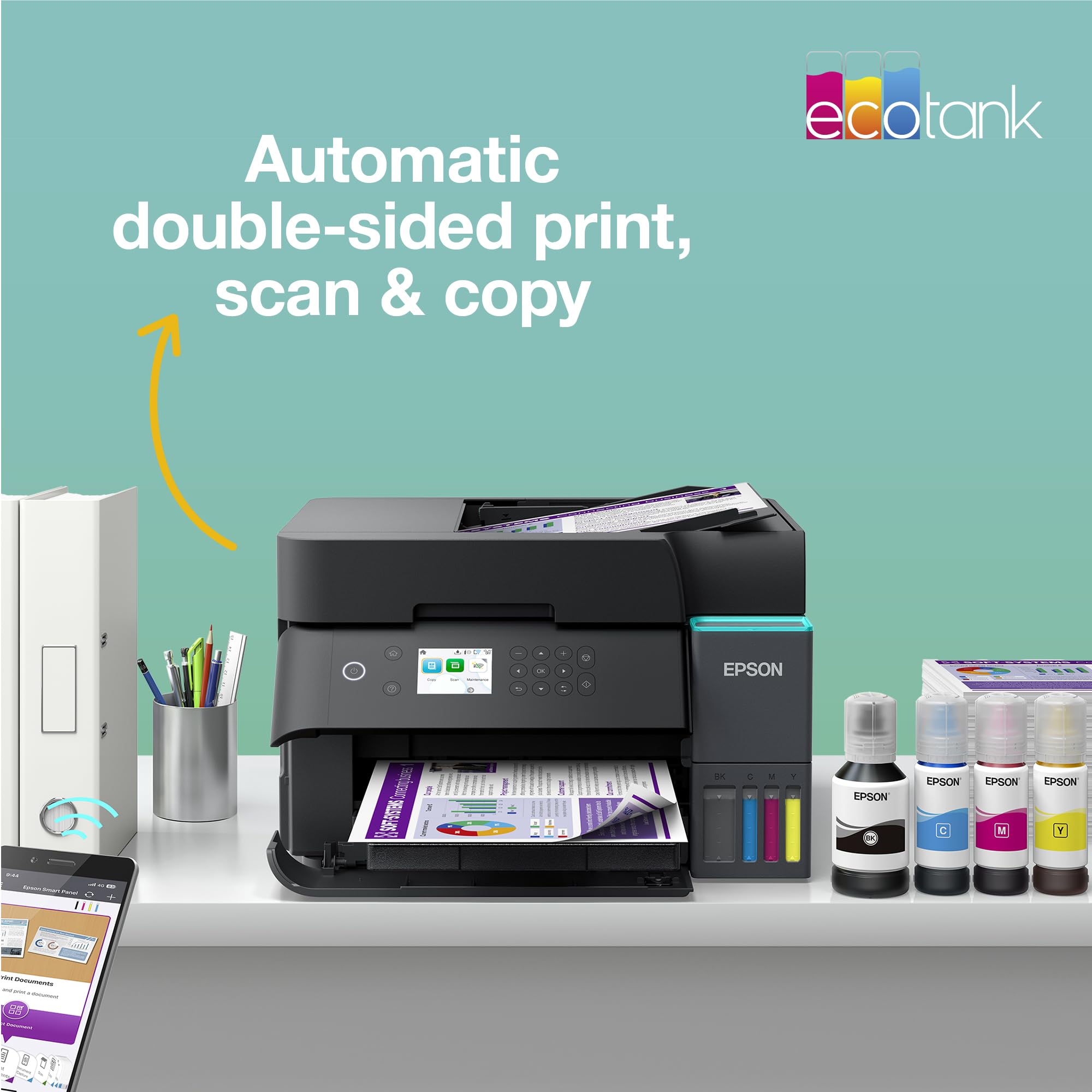 Epson EcoTank ET-3950 Stampante Multifunzione Wi-Fi A4