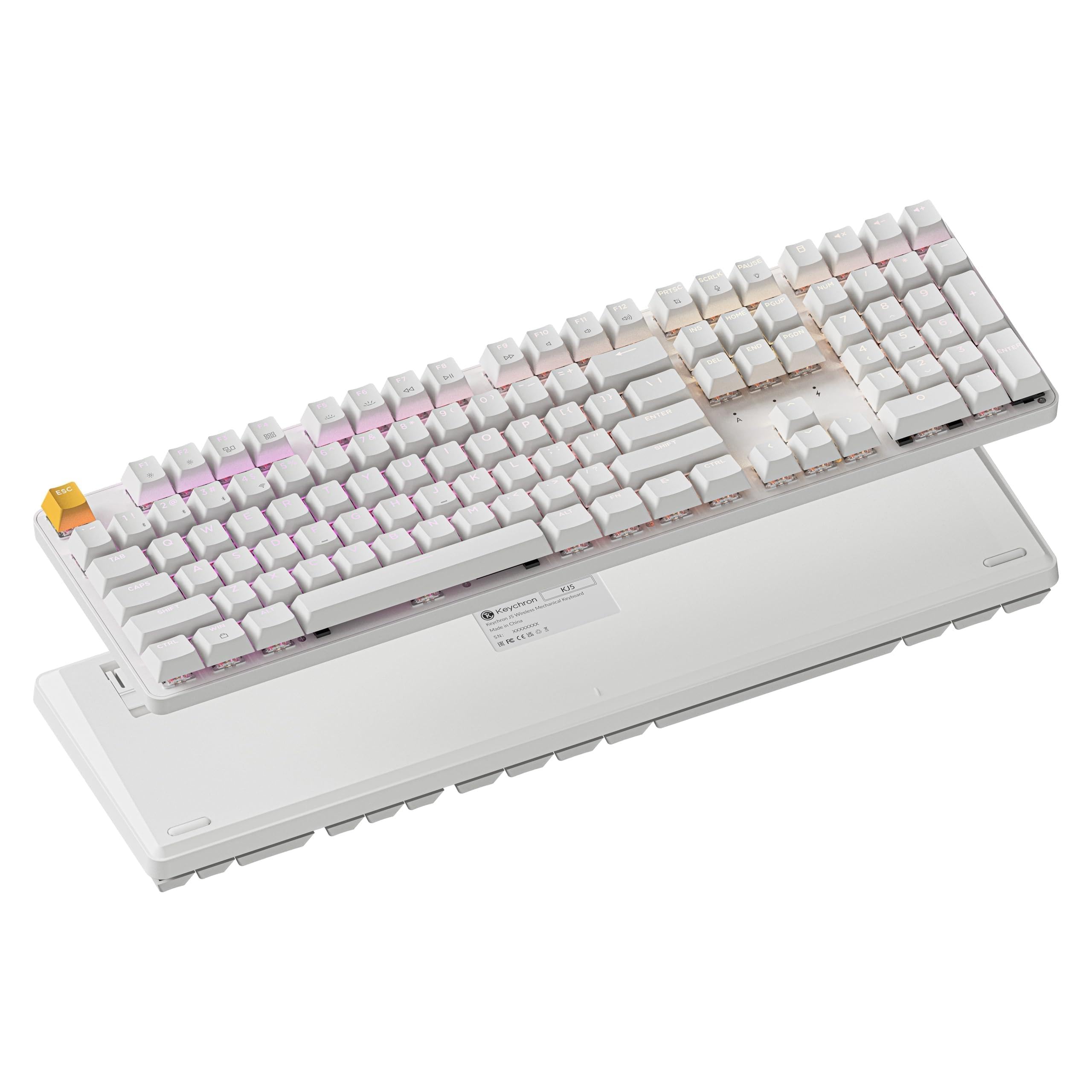 Amazon.com: Keychron KJ5 Wireless Custom Mechanical Keyboard, 2.4
