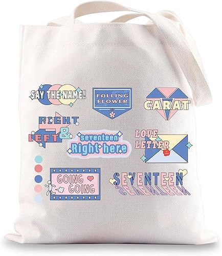 Miniatura 8 de K-Pop Boy Band Bolsa de maquillaje cosmética K-Pop Lover Regalos Álbum de música inspirado regalos K Pop Band mercancía, Goinggoing, Bolsa