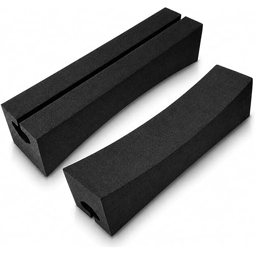 Jadeshay Car Roof Rack Pads for Surfboards, Kayaks and SUPs, Universal Soft Lightweight & Durable PE Car Top Crossbars, Easy to Install Portable Roof Racks