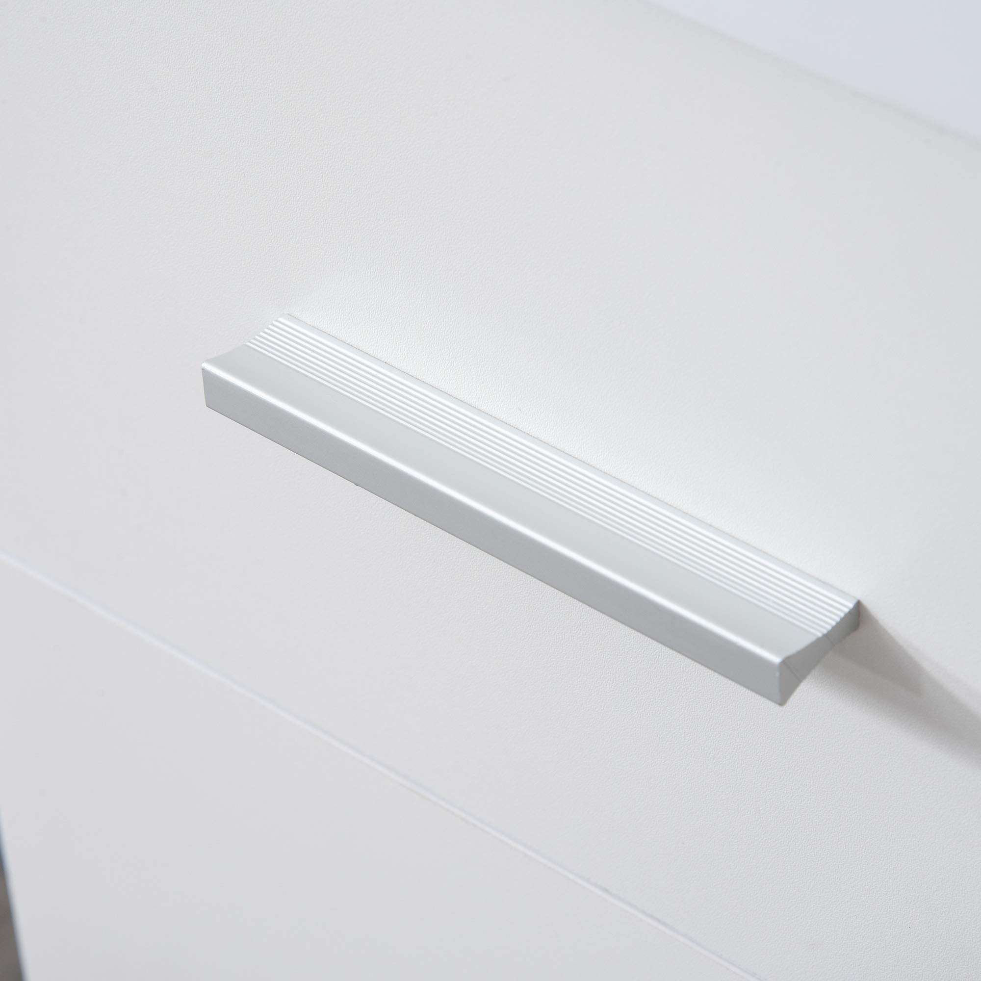 HOMCOM Scrivania Angolare con Cassetto, Armadietto e Mensole, Bianco | Moderna, in Legno, Arredamento per Ufficio e Casa