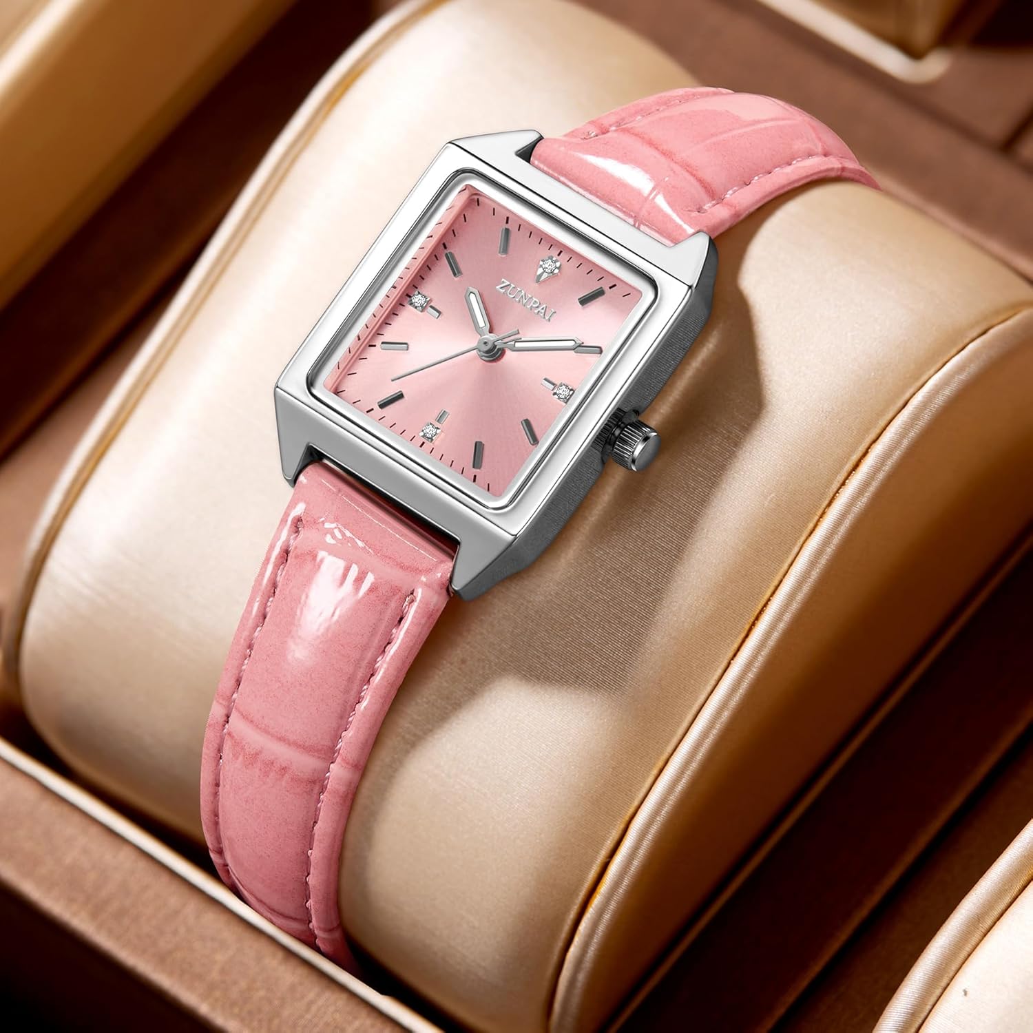 senstone Zunpai Women's Quartz Dress Watch Waterproof Casual Ladies Fashion Wristwatch for Women Quartz Analog Watches - Image 5