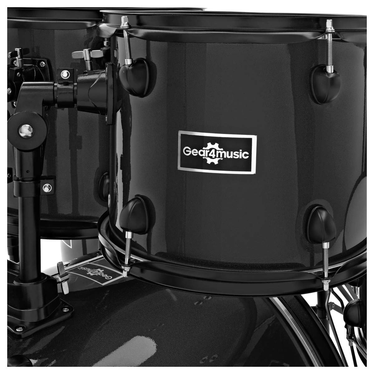 Batería de Principiante de Tamaño Completo BDK-1 de Gear4music Negro
