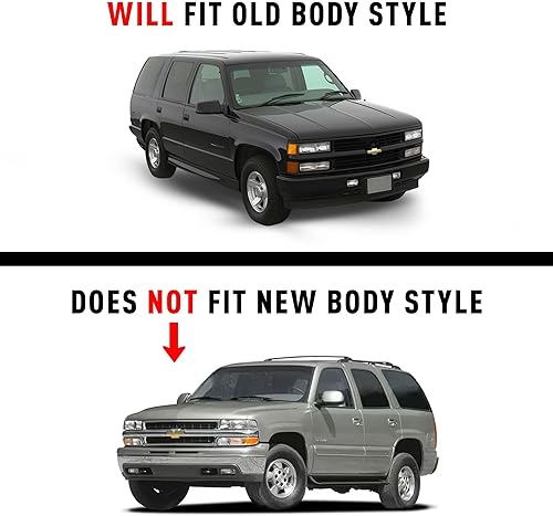 Miniatura 5 de Billet - Pajarita de rejilla frontal de aluminio compatible con Chevrolet 1994-1998 Pickup de tamaño completo 1500 2500 3500 tachuelas, arandelas y