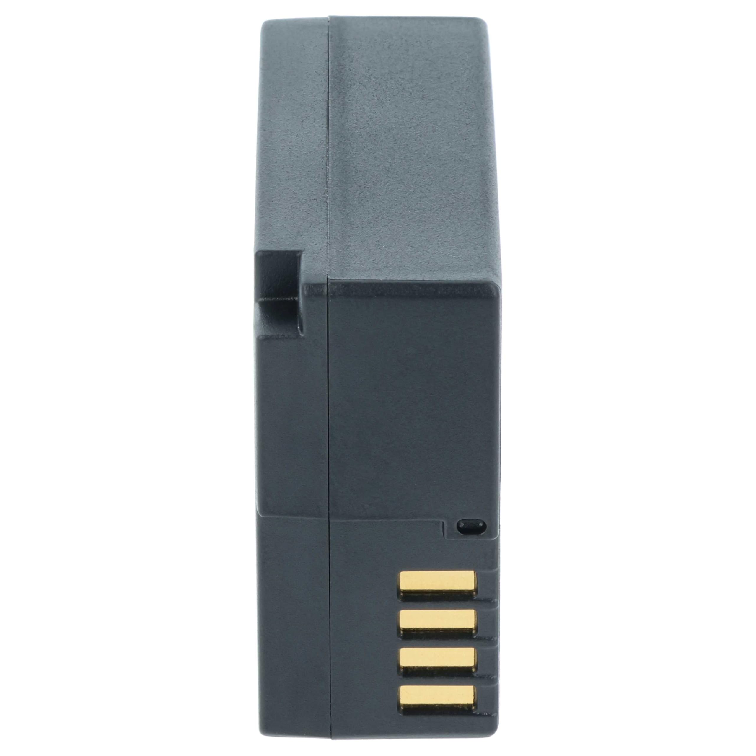 vhbw 3x batteria sostituisce Panasonic DMW-BLC12, DMW-BLC-12, DMW-BLC12E per fotocamera (1000mAh, 7,2V, Li-Ion), infochip