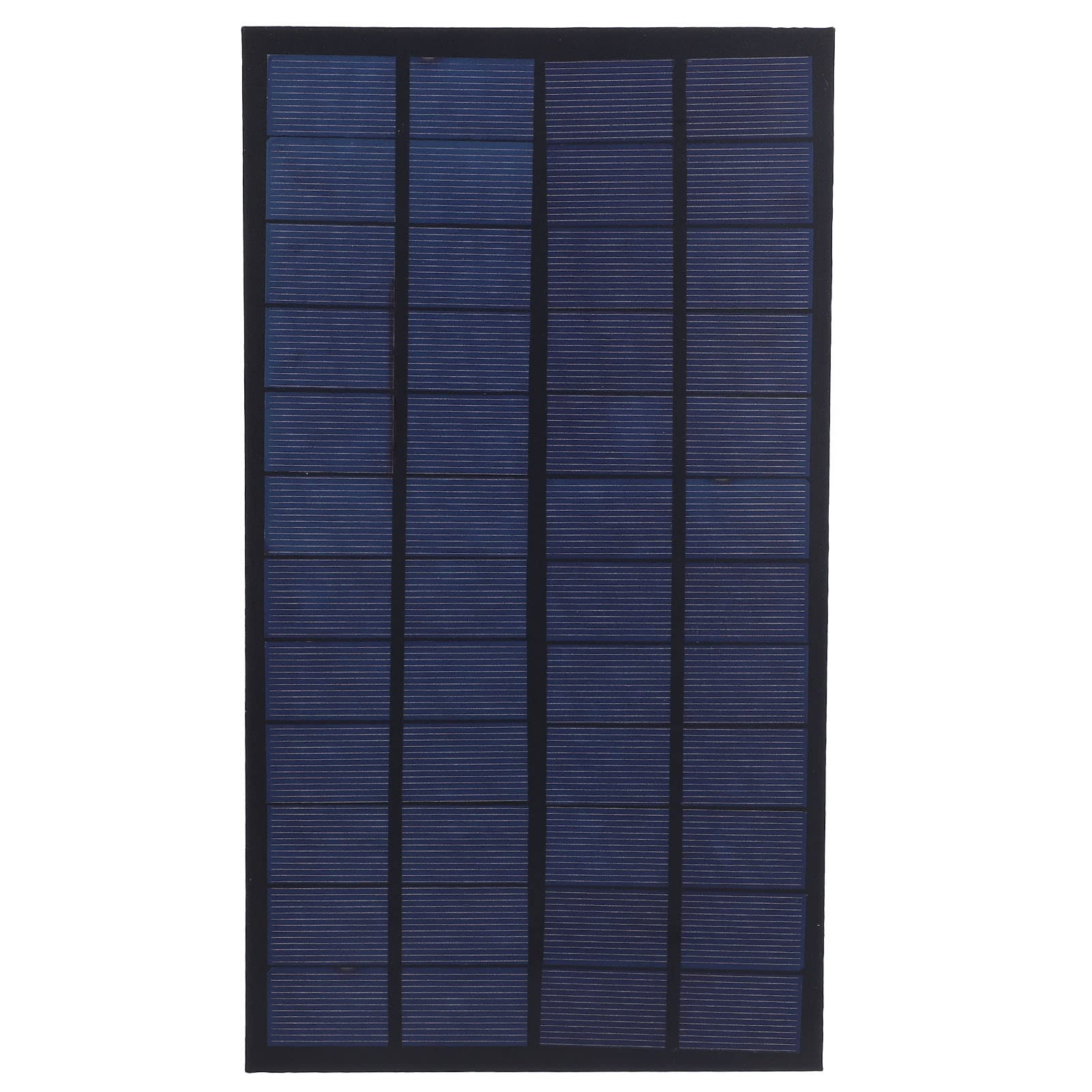 Mini Pannello Solare DC 12V 7W da 1 Pz, Pannelli Solari Policristallini, Caricatore per Celle Epossidiche Solari Ad Alto Tasso di Conversione per Luce da Prato