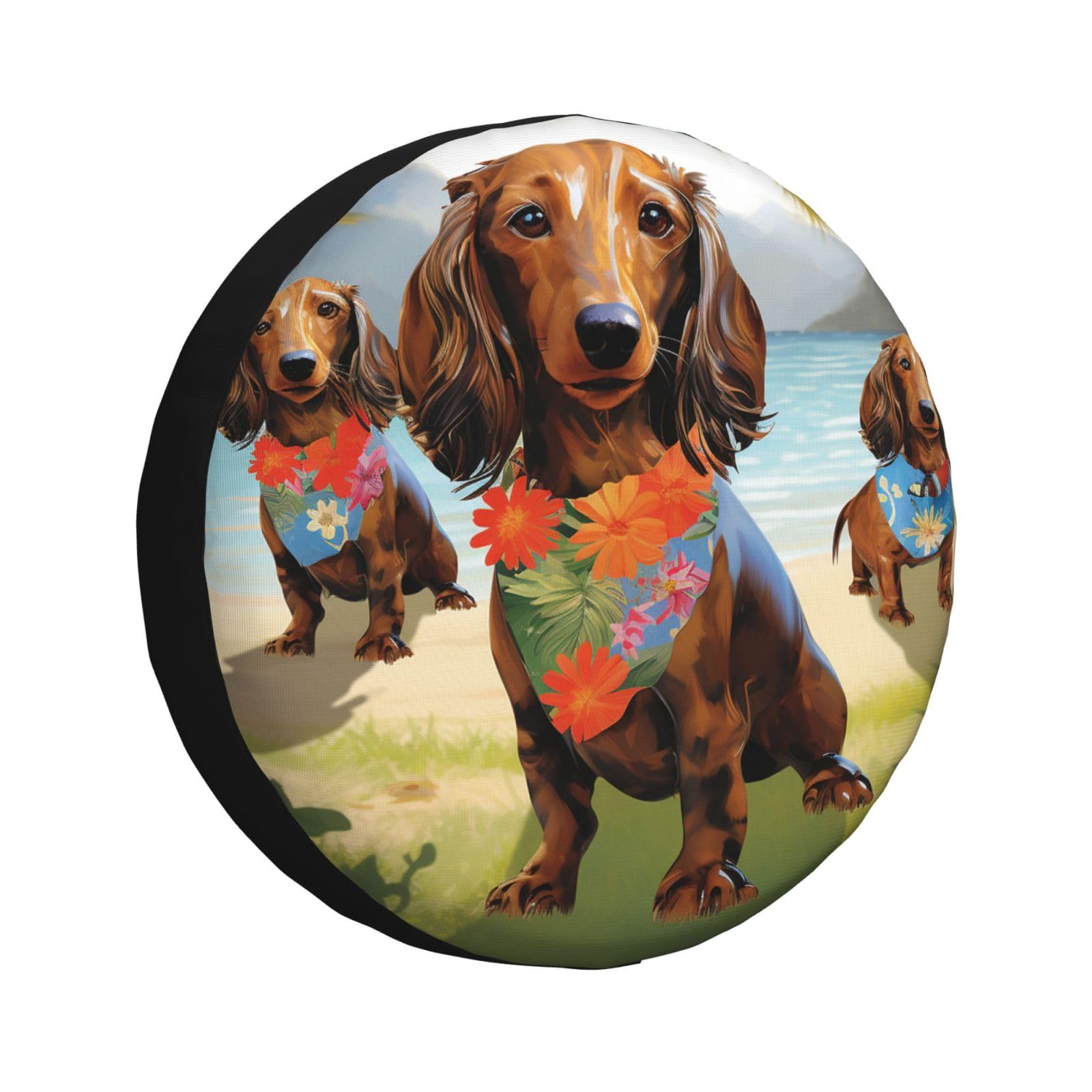 Housse De Roue De Secours Pour Chasse Au Cerf - Protection Contre L'eau, La Poussière Et Le Soleil - Pour Camping-car, Voyage, Remorque, SUV, Camion - 38,1 Cm