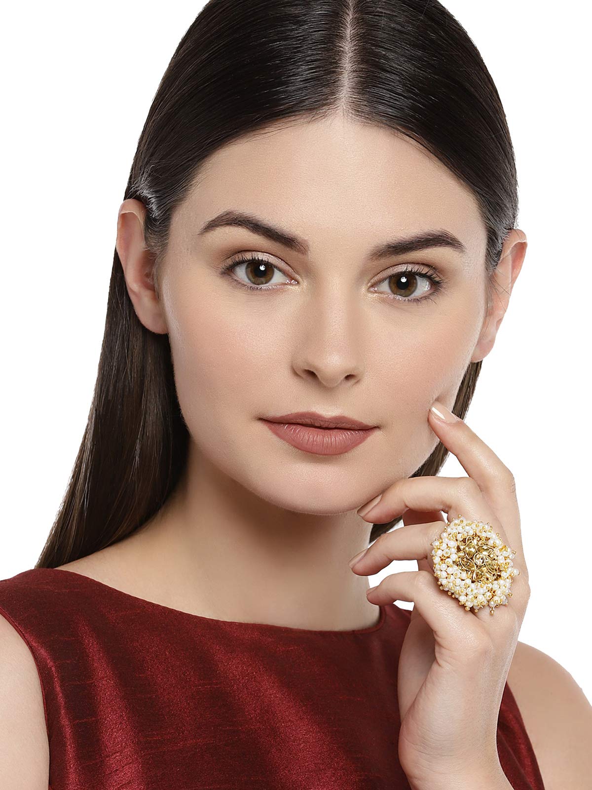 Adjustable Ethnic Finger Ring for Women