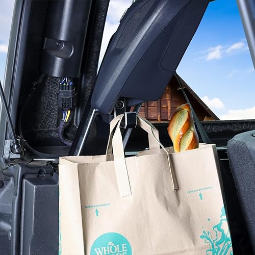 Miniatura 3 de IAG I-Line - Gancho para bolsa de comestibles para maletero trasero (forma de T, 2 piezas) para Ford Bronco 2021+ 24 puertas (no deportivo)