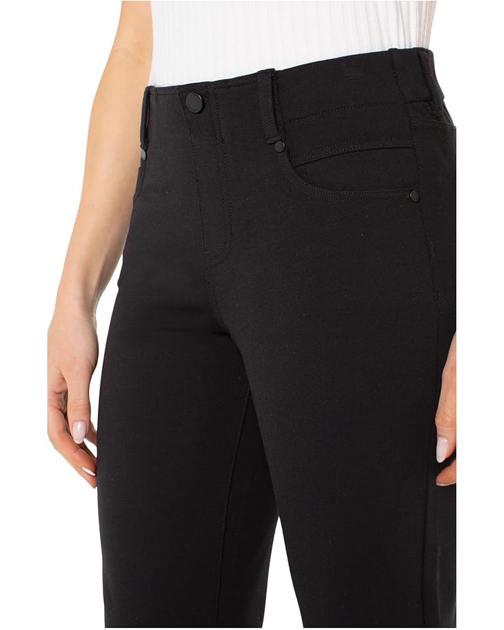 Liverpool Los Angeles Petite Gia Pull-on Mid-rise Glider Slim Pant 27" Inseam - #3 of 4