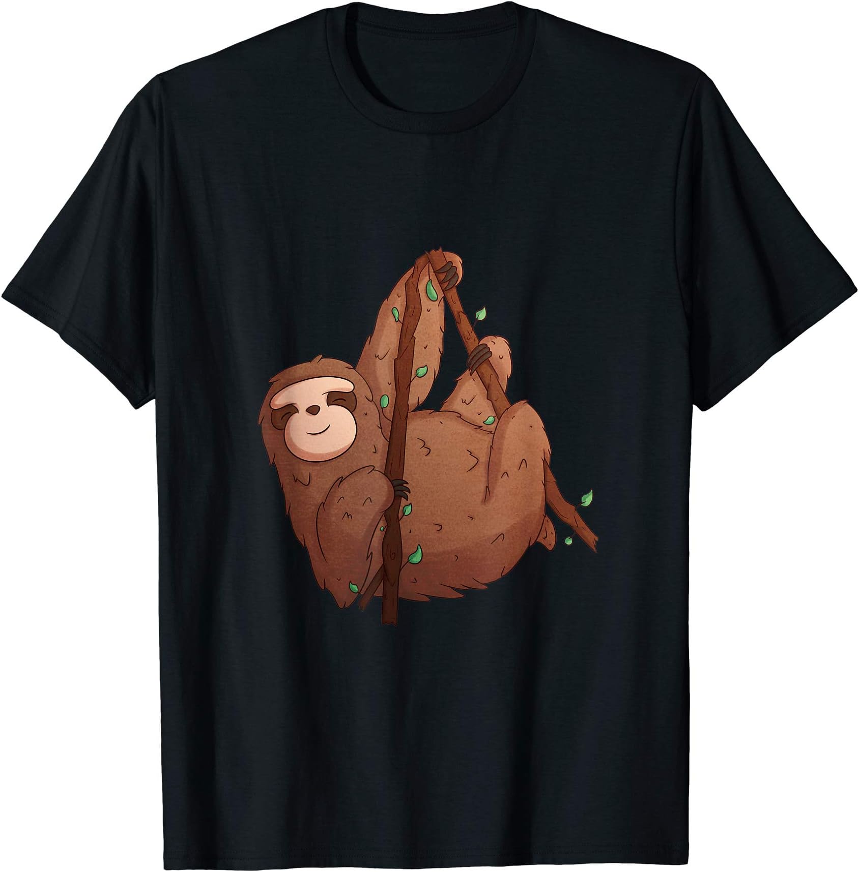 Cute Sloth on a Branch T-Shirt