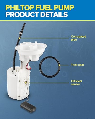 Miniatura 5 de PHILTOP FG0985 Conjunto de bomba de combustible eléctrica para Cooper 2002-2004 1.6L