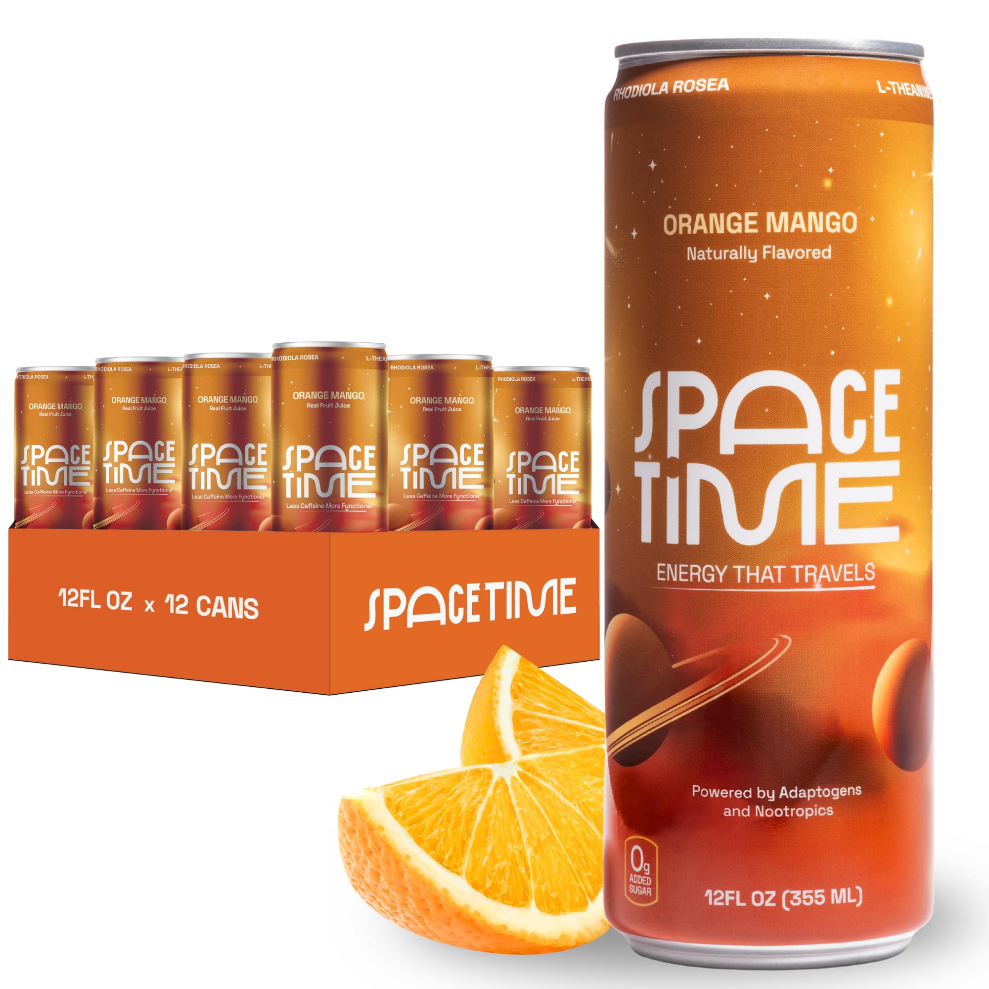 Amazon.com : SpaceTime Productivity & Focus Energy Drink – Real