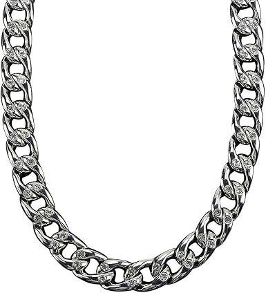 Cuban Link Chain for Mens Womens 21 