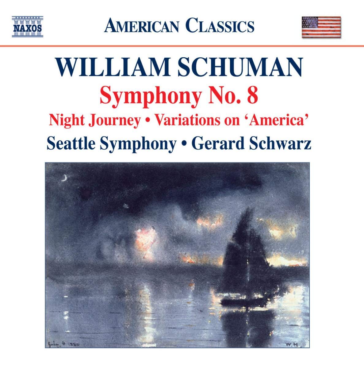 Schuman: Symphony No. 8, Night Journey, Variations on America