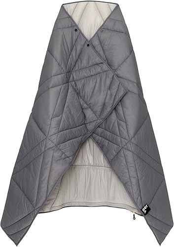 Veer Manta de aventura  100% plumón alternativo aislado al aire libre manta hinchada para campamento, playa, deportes, estadios, pícnics o viajes