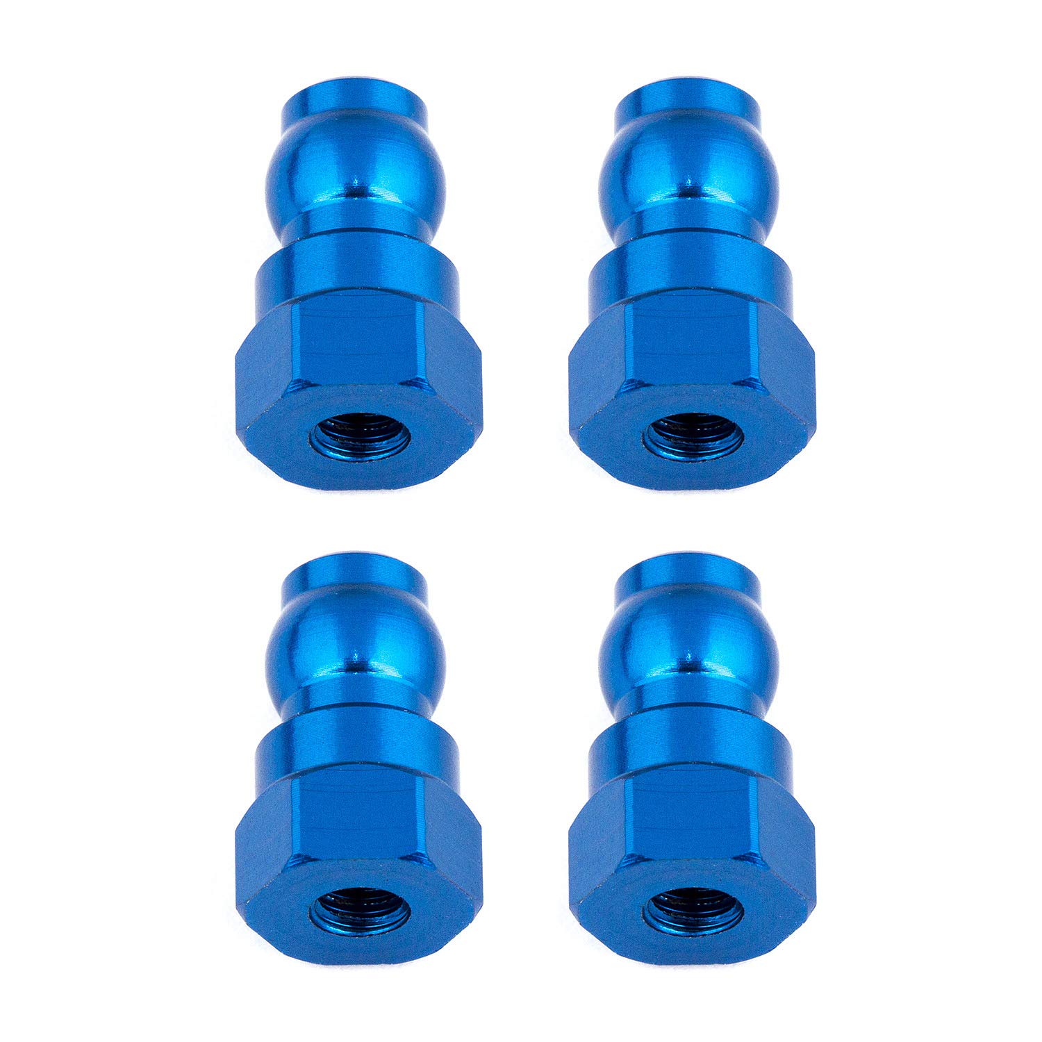 Amazon.com: Team Associated Shock Bushings 12 mm Blue Aluminum