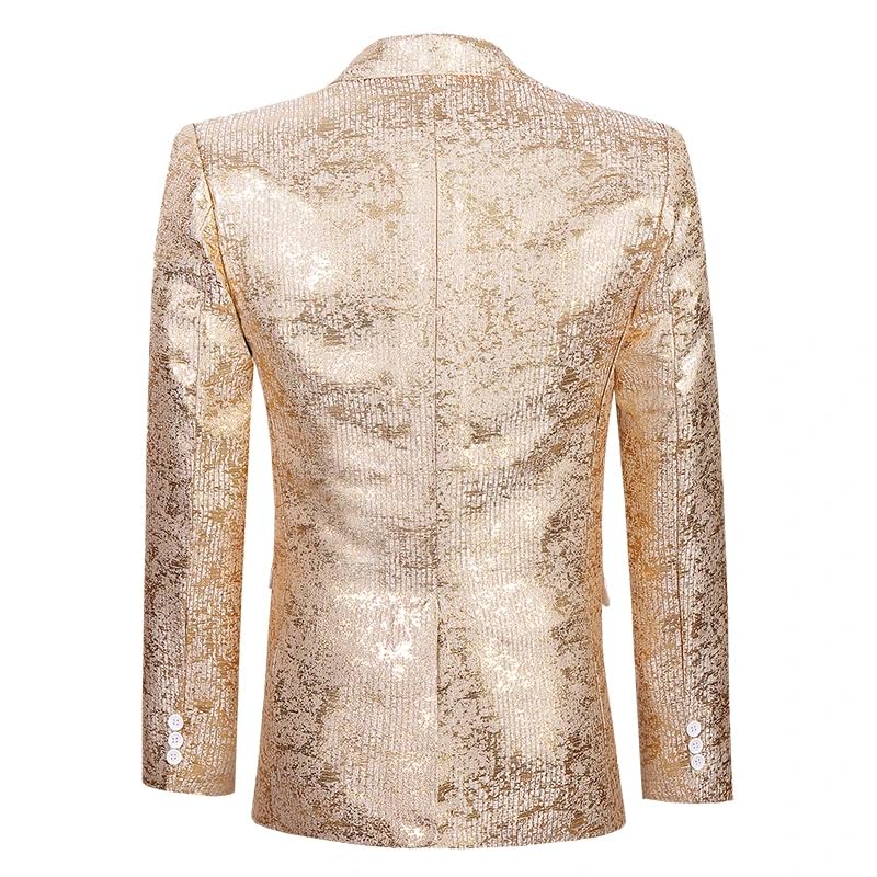 Men's Dress Blazer Lapel Suit Jacket3