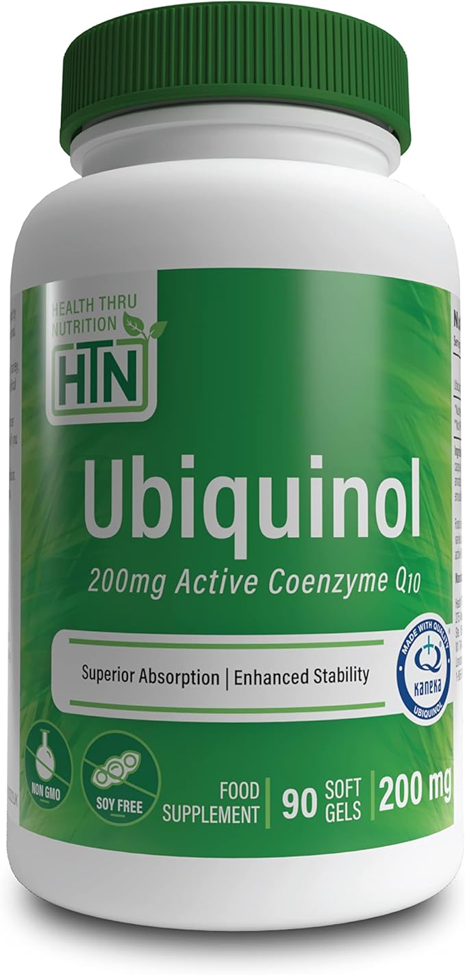 Ubiquinol 200 Milligram EAF CoQ10 (Enhanced Absorption Formula Coenzyme