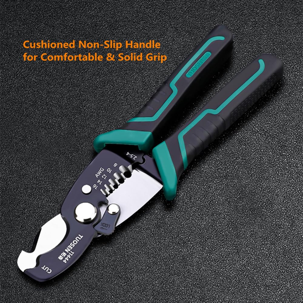 Wire Strippers Crimpers Cutter Pliers - Heavy Duty -3